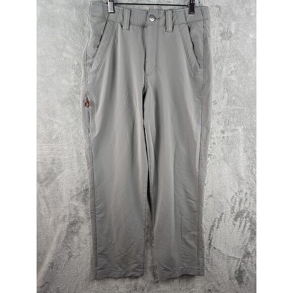Bluffworks Ascender Pants Mens 30x29‎ Gray Regular Fit Performance Chino Hiking - Picture 1 of 10